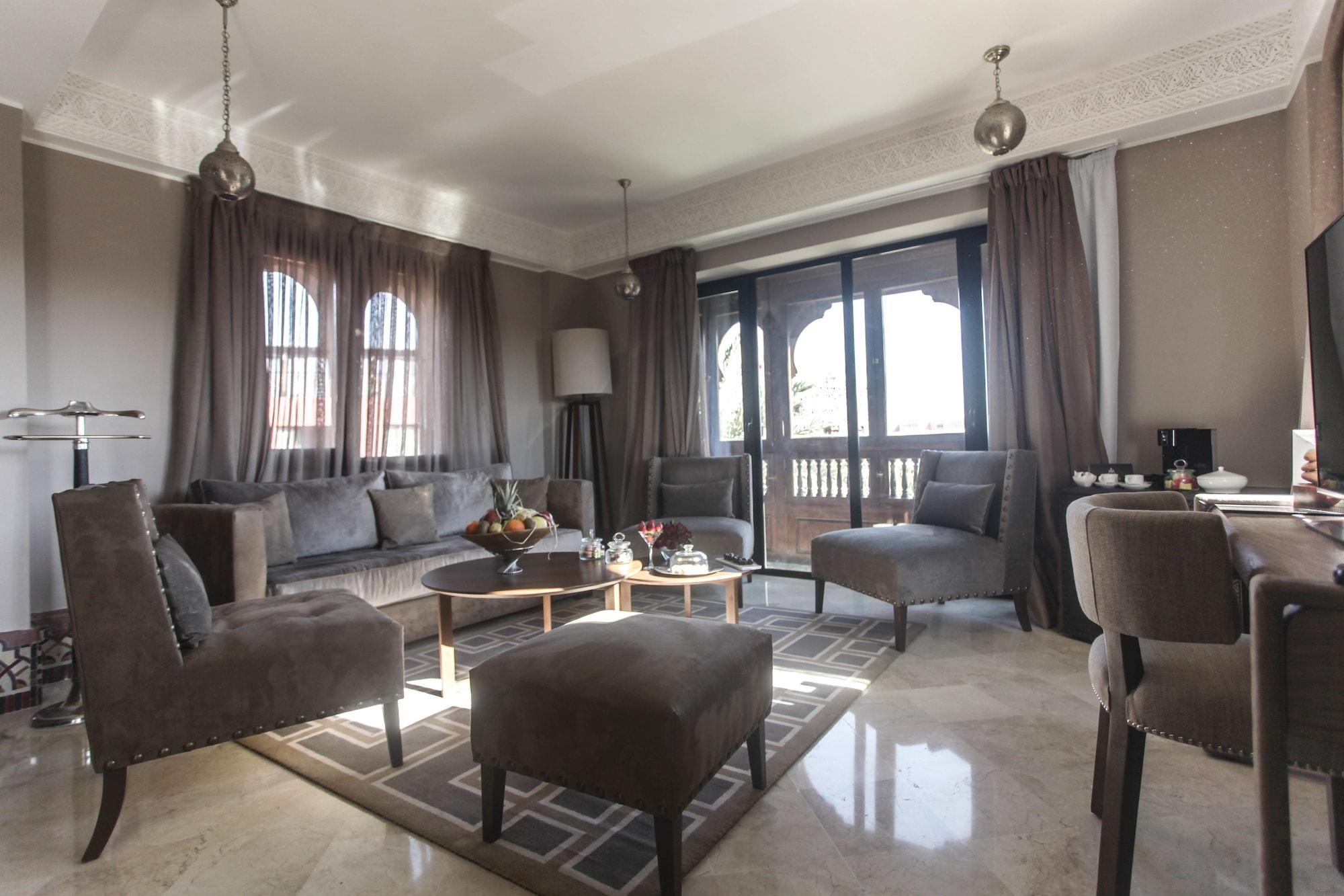 Hivernage Hotel & Spa Marrakesh Exterior photo A living room