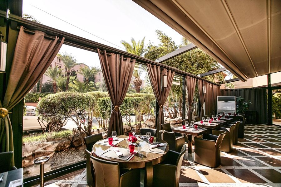 Hivernage Hotel & Spa Marrakesh Exterior photo The Terrace